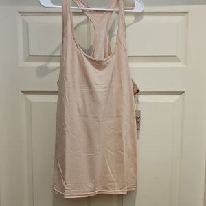Women's Beige Racerback Tank Top